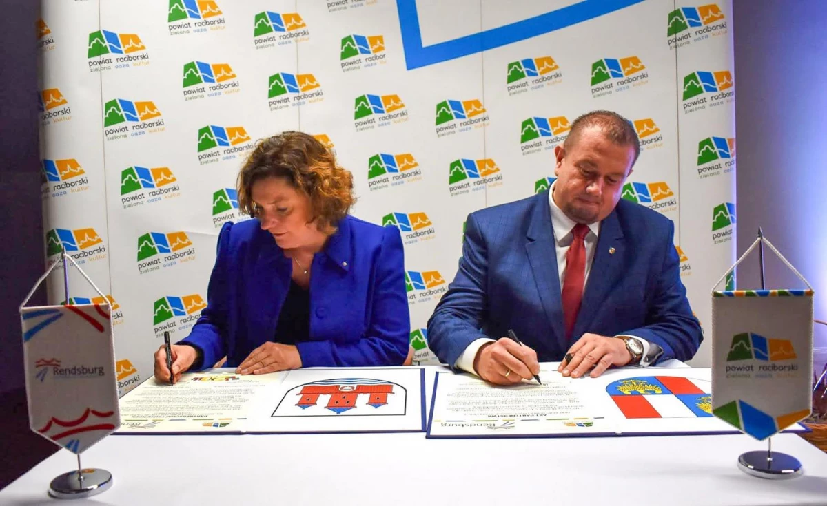 20 let partnerství mezi okresem Ratiboř a městem Rendsburg