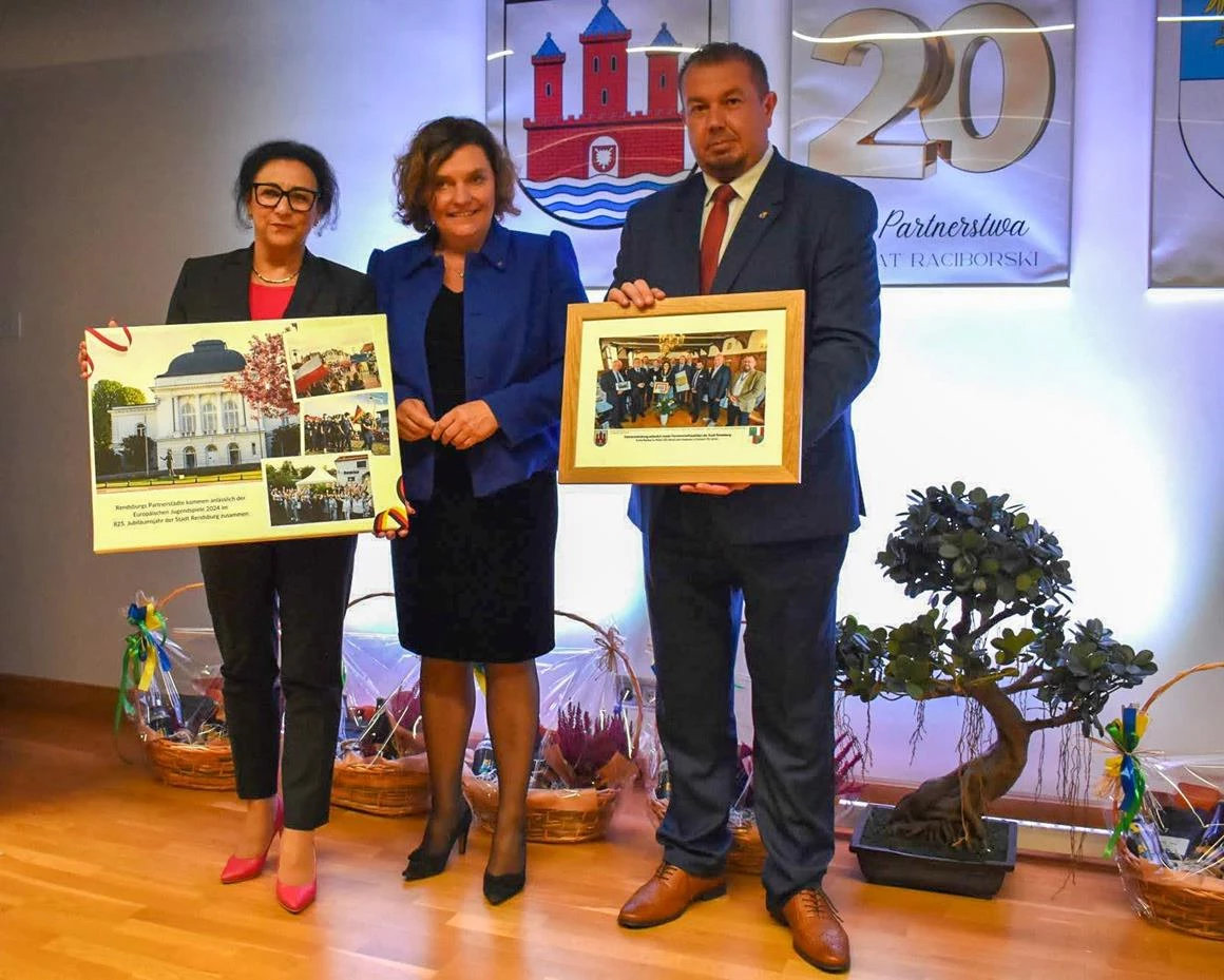 20 let partnerství mezi okresem Ratiboř a městem Rendsburg
