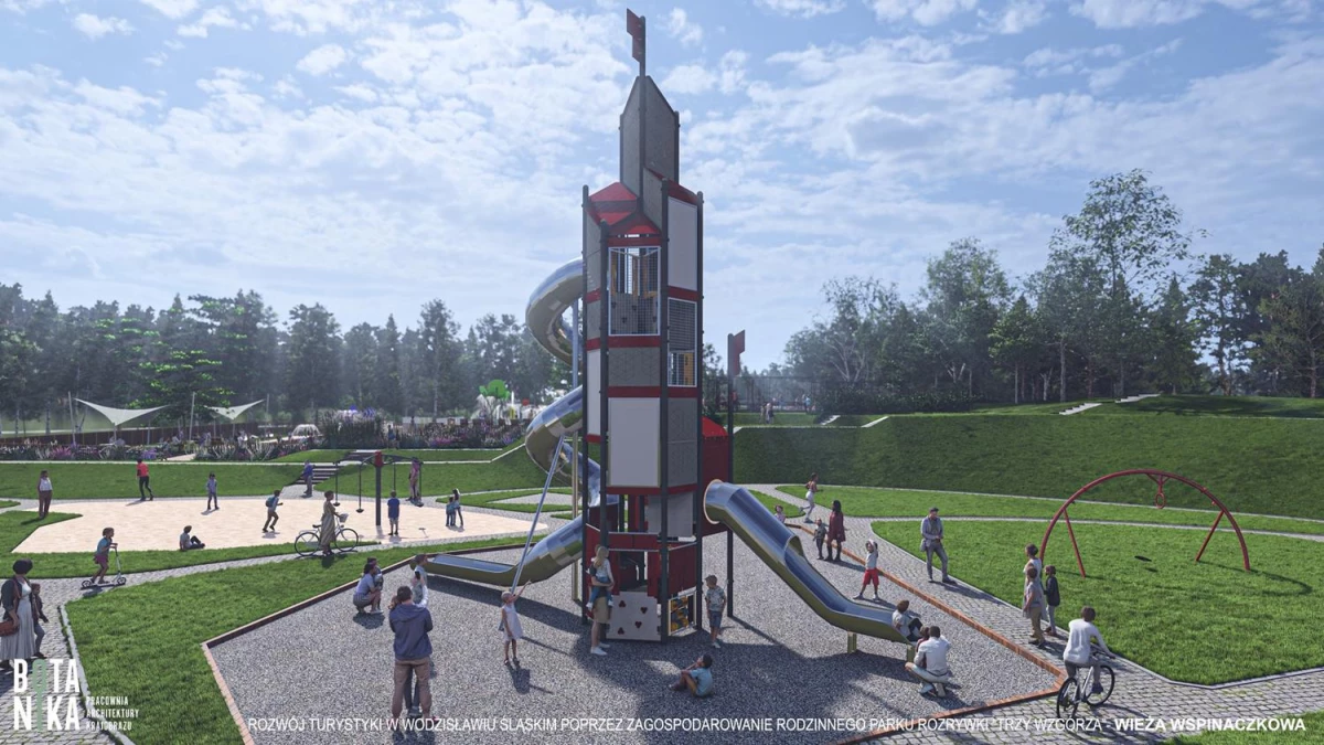 Nowe oblicze „Trzech Wzgórz” – wodny plac zabaw, tężnia i tor tubingowy