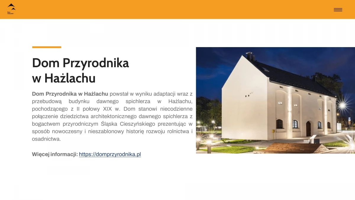 Śląsk Cieszyński - bezgranicznie inspirująca marka turystyczna — 38