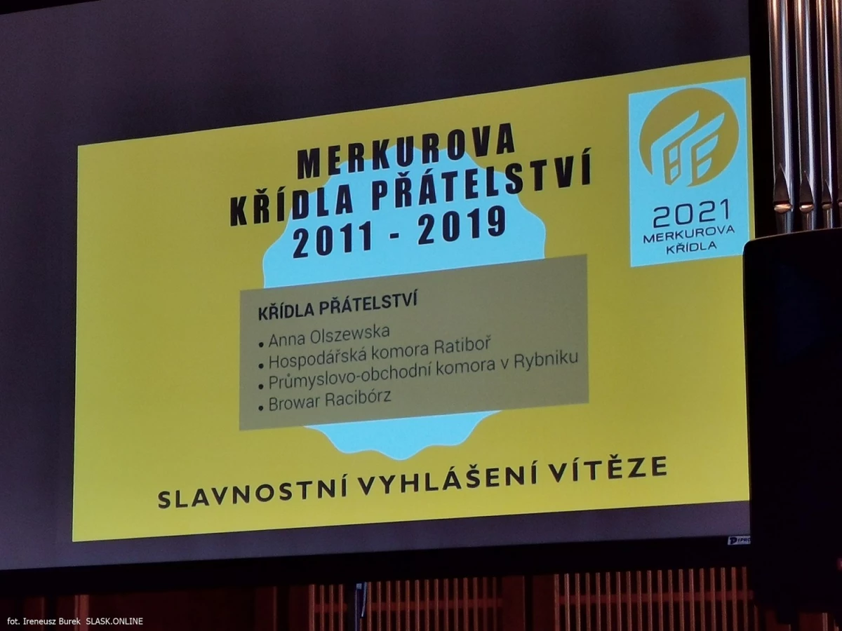 Merkurova Kridla - Izba Gospodarcza w Opawie nagrodziła najlepszych — 85