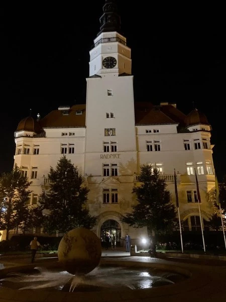 Raciborska delegacja z wizytą w mieście partnerskim Opawa — 1
