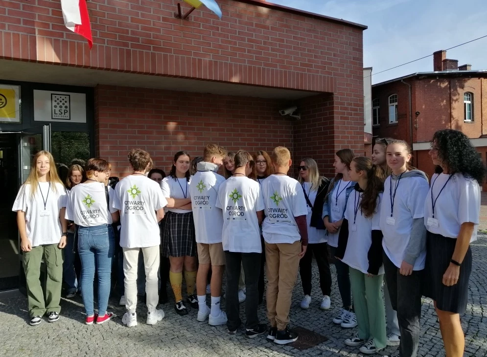 Polsko-czeskie spotkanie w "Otwartym ogrodzie" raciborskiego I LO — 4