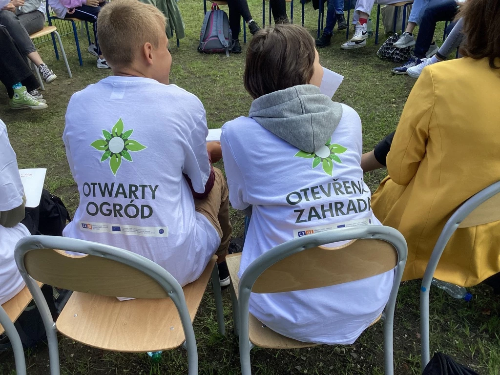Polsko-czeskie spotkanie w "Otwartym ogrodzie" raciborskiego I LO — 3