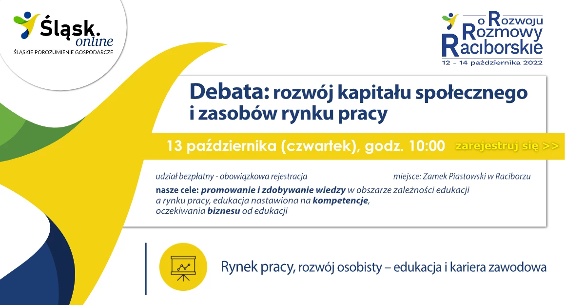 Raciborskie Rozmowy o Rozwoju - zaproszenie na konferencję — 2