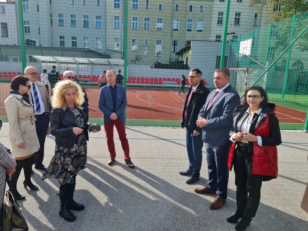 Przedstawiciele powiatu raciborskiego z wizytą w powiecie kędzierzyńsko-kozielskim — 9