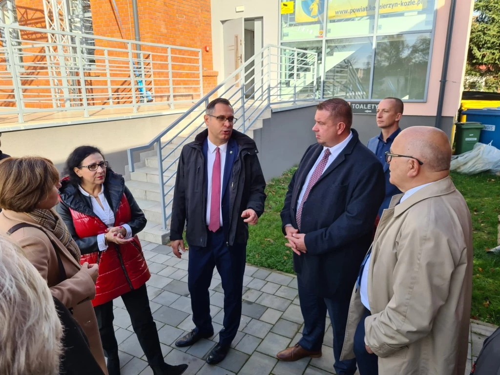 Przedstawiciele powiatu raciborskiego z wizytą w powiecie kędzierzyńsko-kozielskim — 3