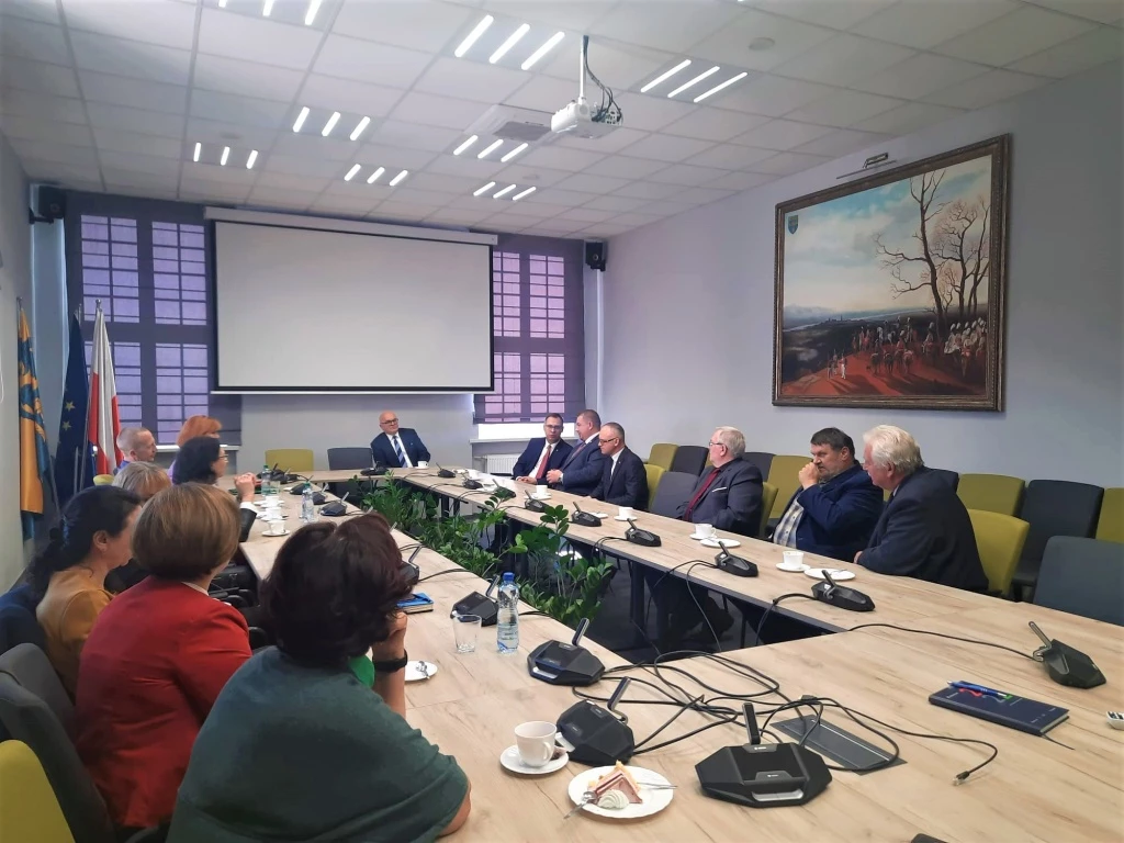 Przedstawiciele powiatu raciborskiego z wizytą w powiecie kędzierzyńsko-kozielskim — 15