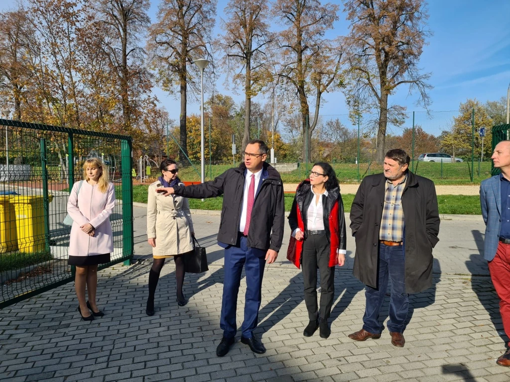 Przedstawiciele powiatu raciborskiego z wizytą w powiecie kędzierzyńsko-kozielskim — 4