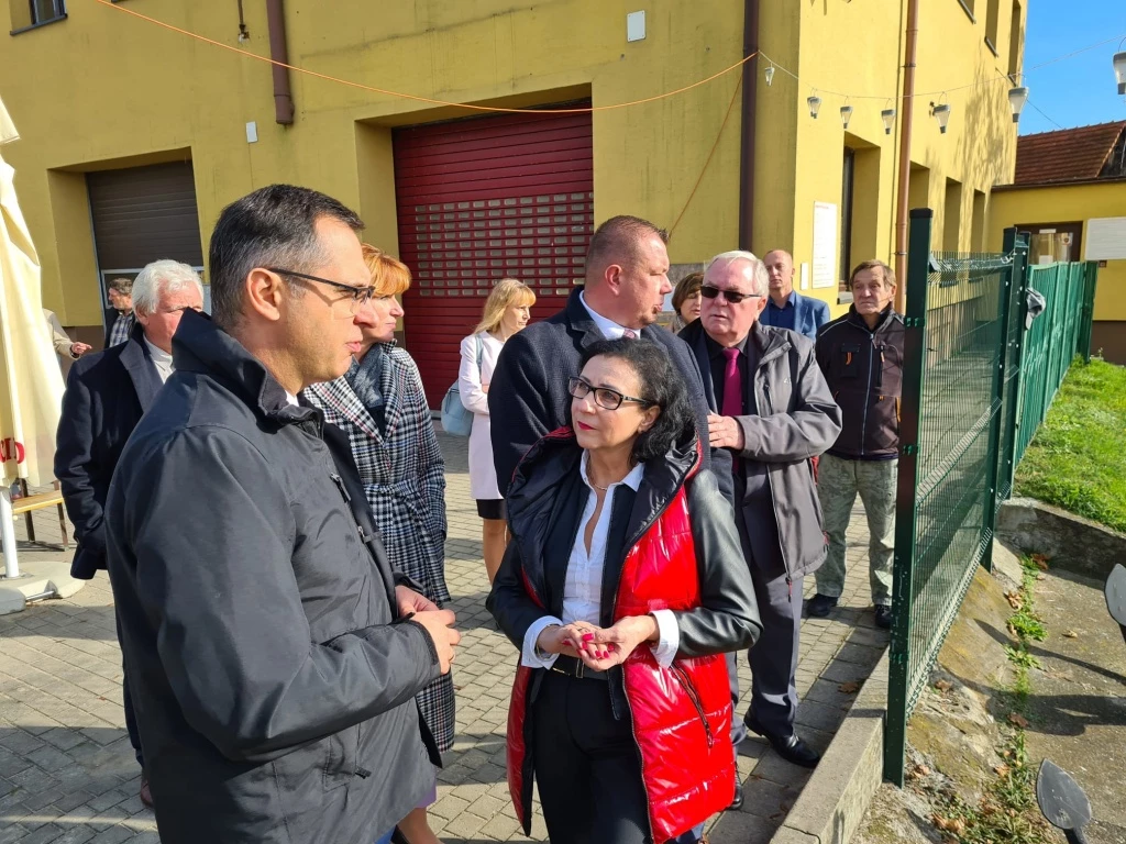 Przedstawiciele powiatu raciborskiego z wizytą w powiecie kędzierzyńsko-kozielskim — 7