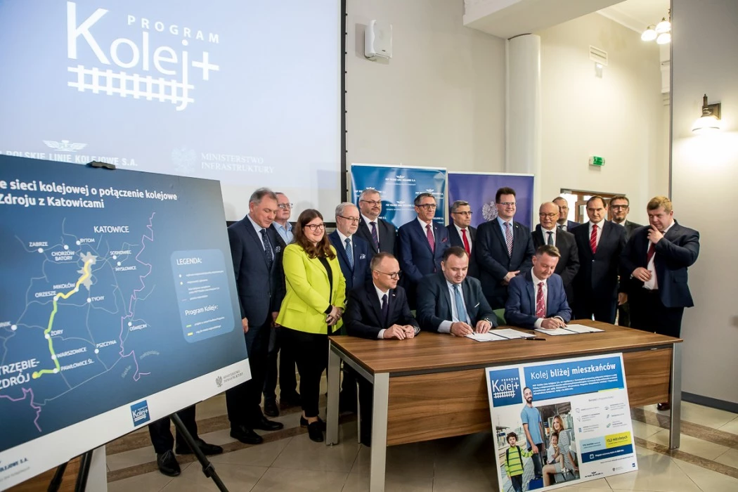Kolej wróci do Jastrzębia-Zdroju. Umowa z PKP PLK podpisana — 10