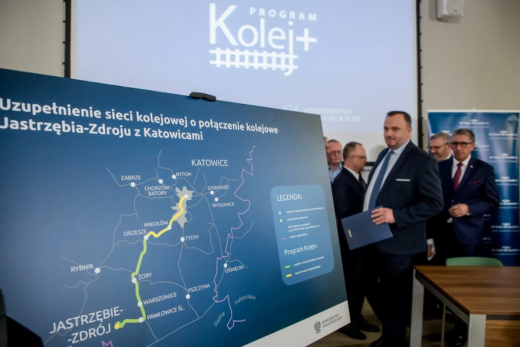 Kolej wróci do Jastrzębia-Zdroju. Umowa z PKP PLK podpisana — 13