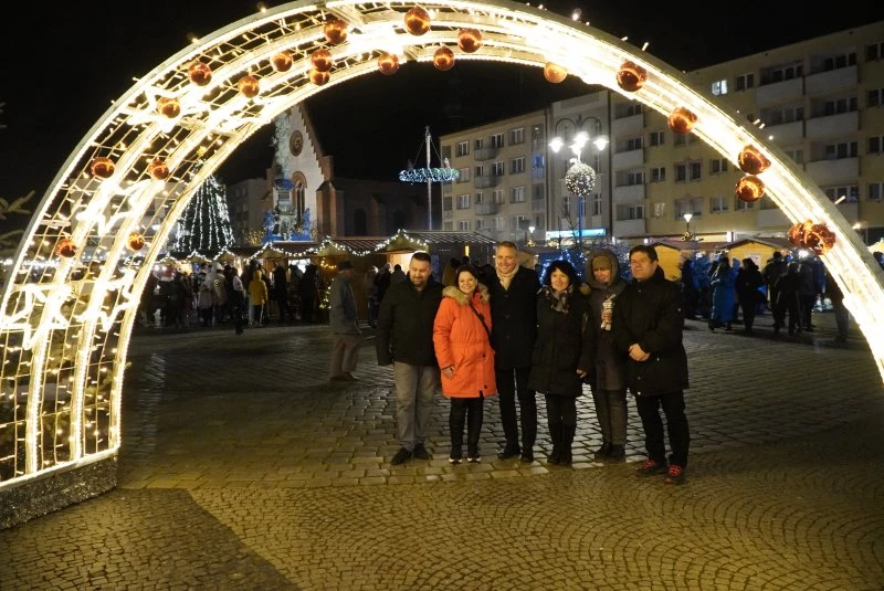 Delegacja z Węgier z wizytą w Raciborzu — 2
