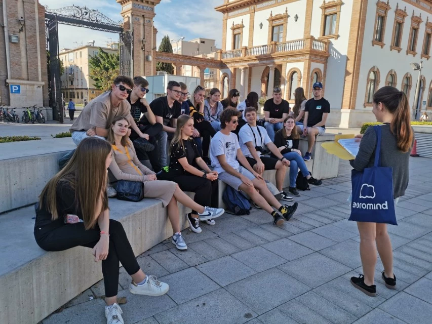 Uczniowie raciborskiego Ekonomika na praktykach w Maladze — 6