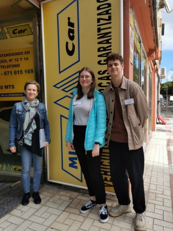 Uczniowie raciborskiego Ekonomika na praktykach w Maladze — 12