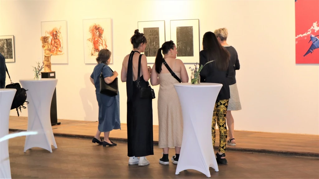 Martyna Mańkowska i Natalia Klimaschka na 14. Wystawie Sztuki Zawodowców — 2