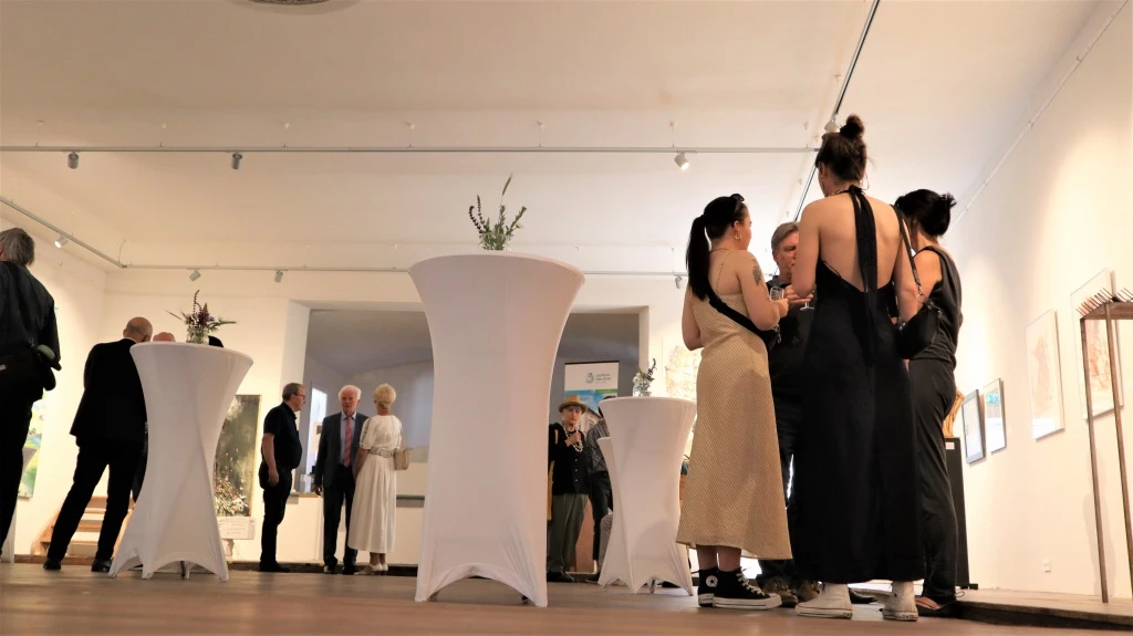Martyna Mańkowska i Natalia Klimaschka na 14. Wystawie Sztuki Zawodowców — 1