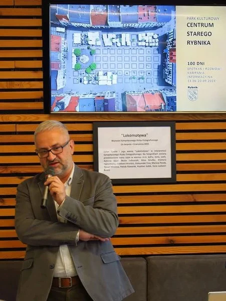 Z konserwatorem zabytków o parku kulturowym w Rybniku — 4