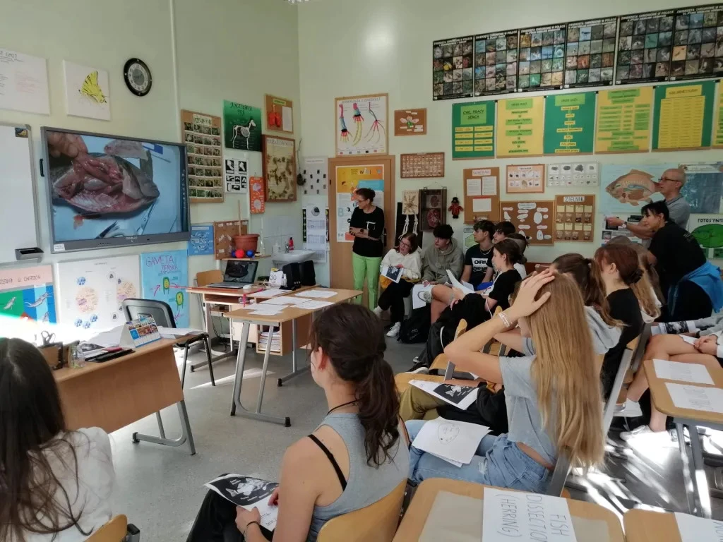 Młodzież z Węgier w ZSO nr 1 w Raciborzu — 1