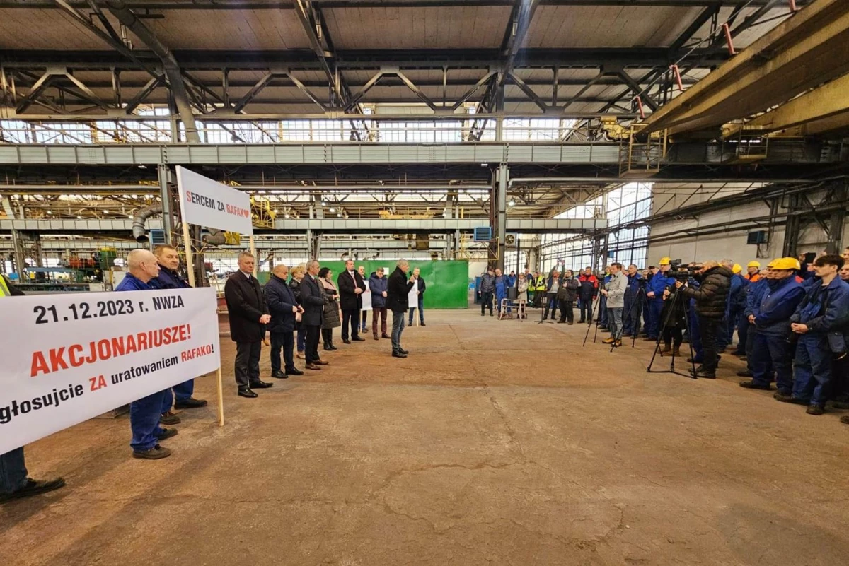 Sercem za Rafako. Wiec poparcia dla raciborskiej spółki — 2