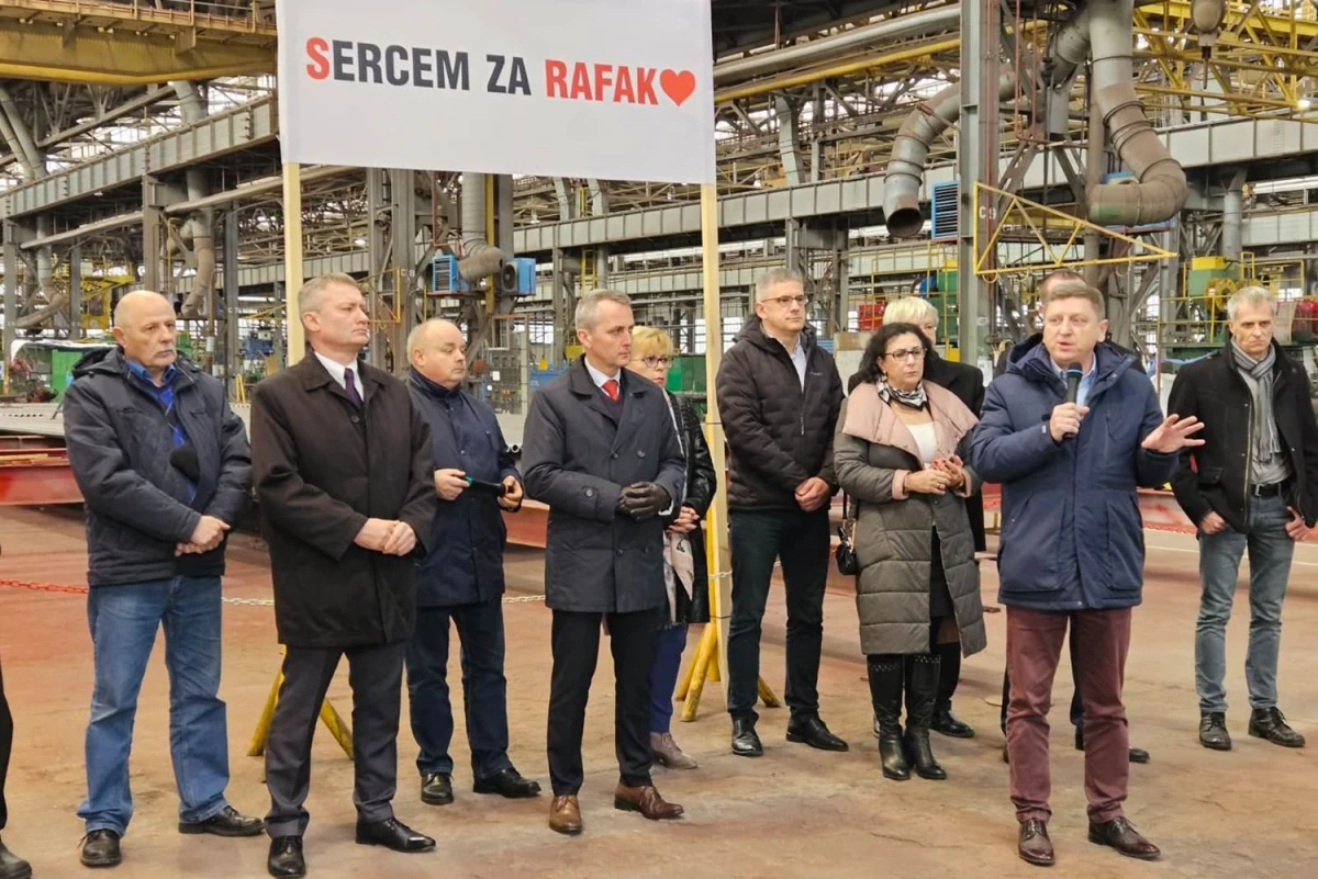 Sercem za Rafako. Wiec poparcia dla raciborskiej spółki — 5