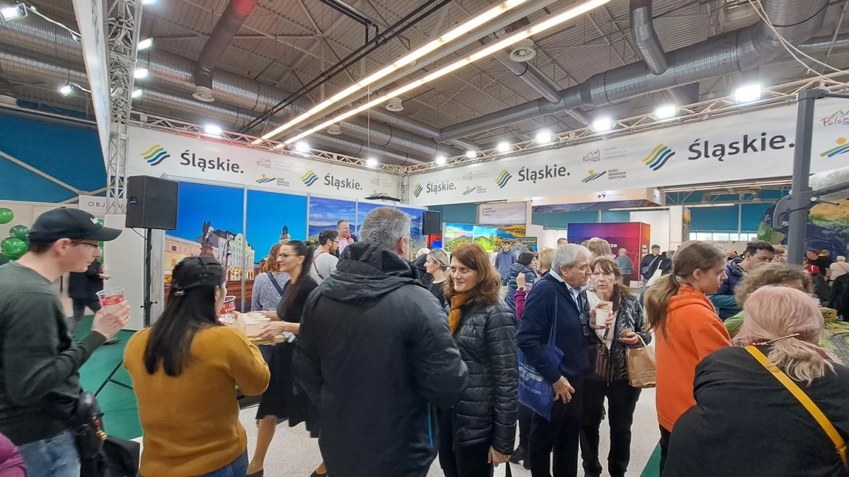 Województwo śląskie na targach turystycznych Dovolená 2024 — 12