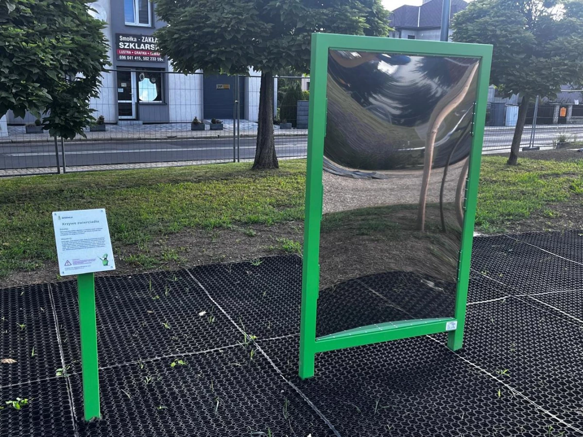Plac Radlińskich Olimpijczyków coraz bardziej zielony — 6