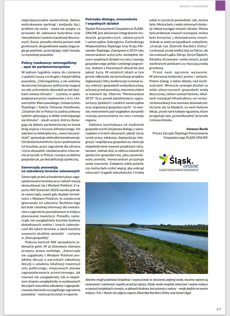 Temat rzeka - powódź po suszy... poważna jest woda — 2