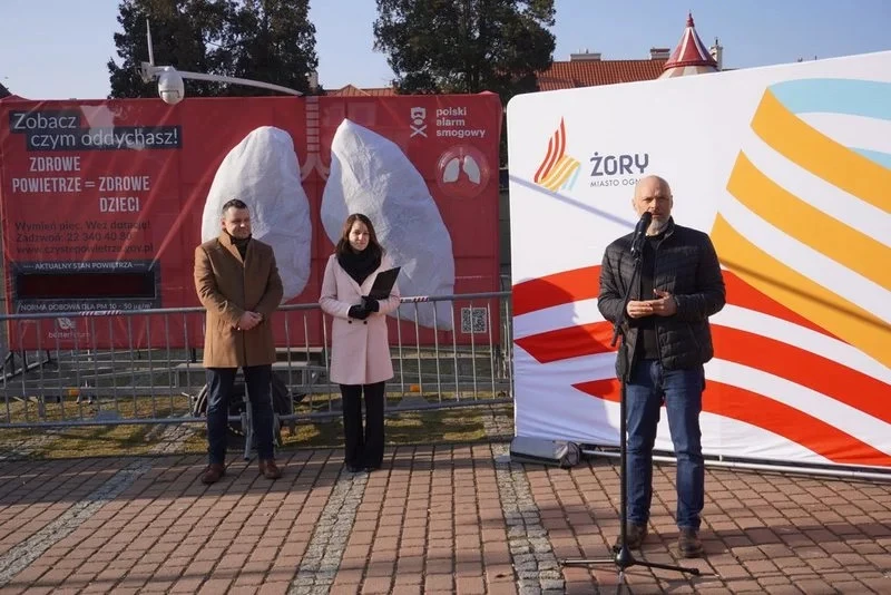 Zobacz, czym oddychasz. Mobilne płuca stanęły na żorskim rynku — 5