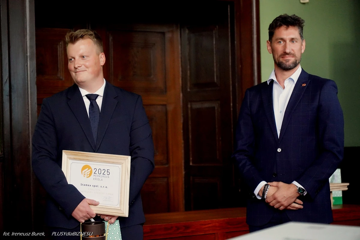 Wyłoniono laureatów Konkursu Skrzydła Merkurego (Merkurova křídla) organizowanego przez Izbą Gospodarczą w Opawie — 70