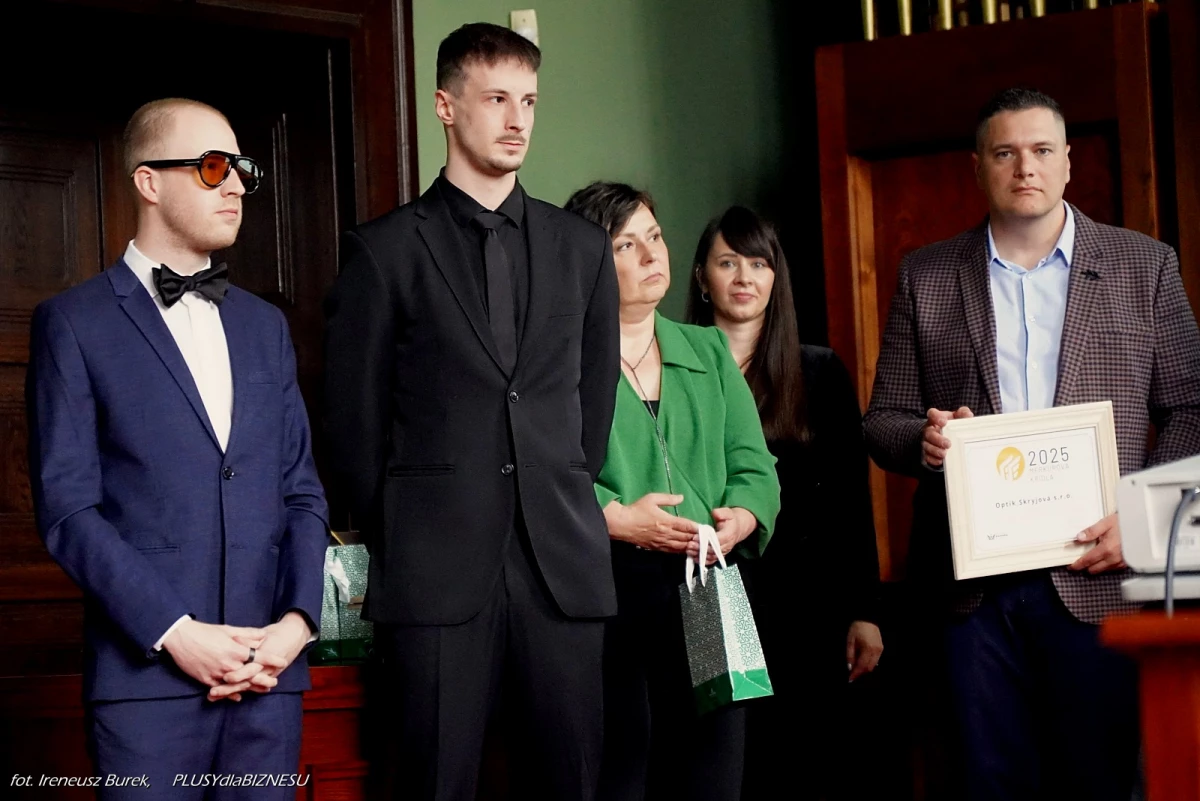 Wyłoniono laureatów Konkursu Skrzydła Merkurego (Merkurova křídla) organizowanego przez Izbą Gospodarczą w Opawie — 64