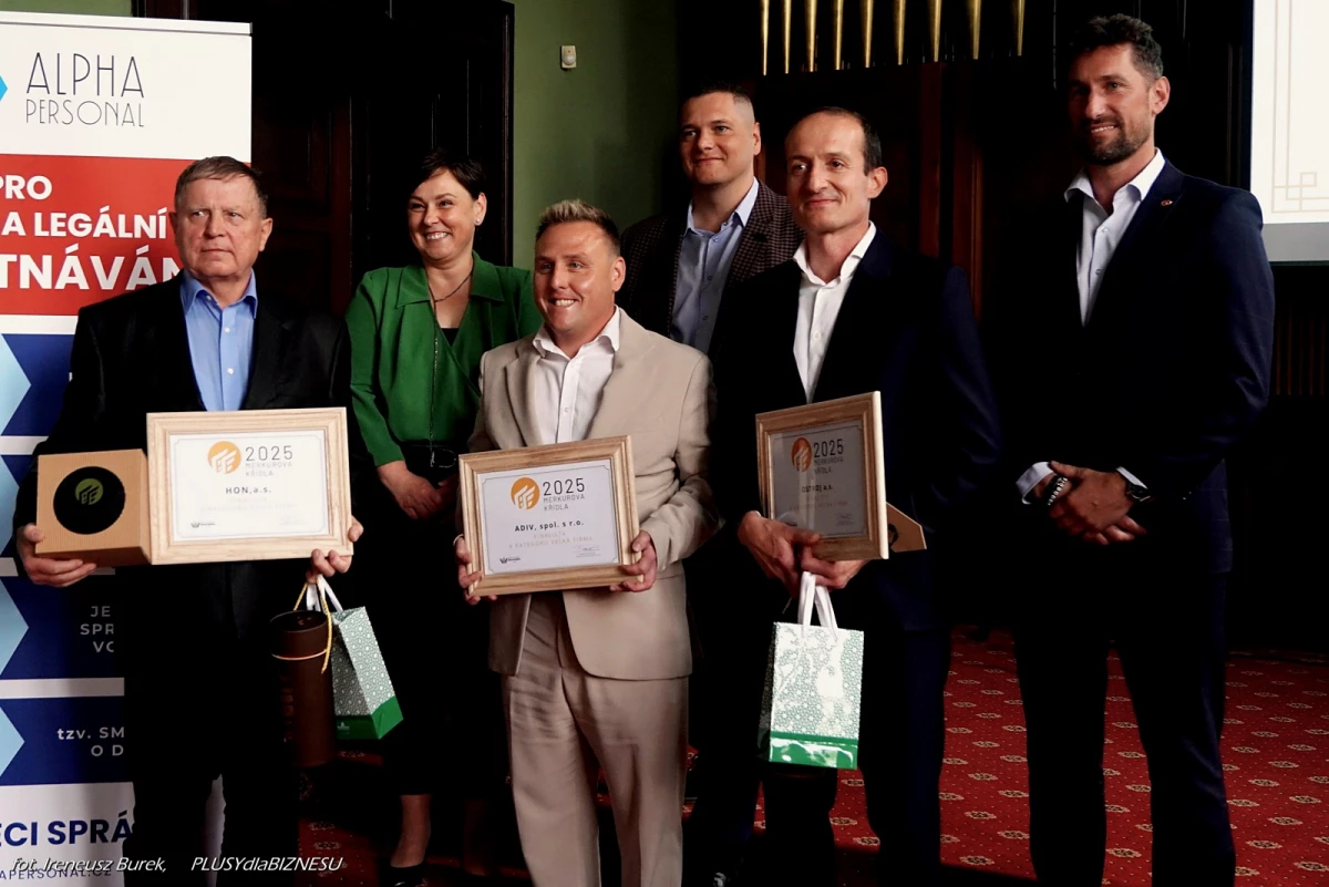 Wyłoniono laureatów Konkursu Skrzydła Merkurego (Merkurova křídla) organizowanego przez Izbą Gospodarczą w Opawie — 74
