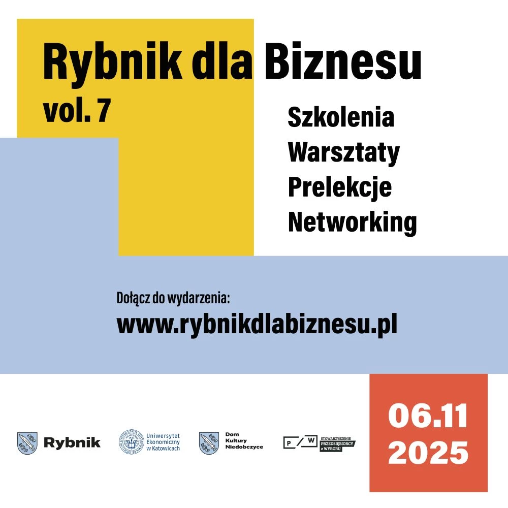 "Rybnik dla Biznesu" po raz siódmy. Prelekcje, szkolenia i gala już w listopadzie — 1