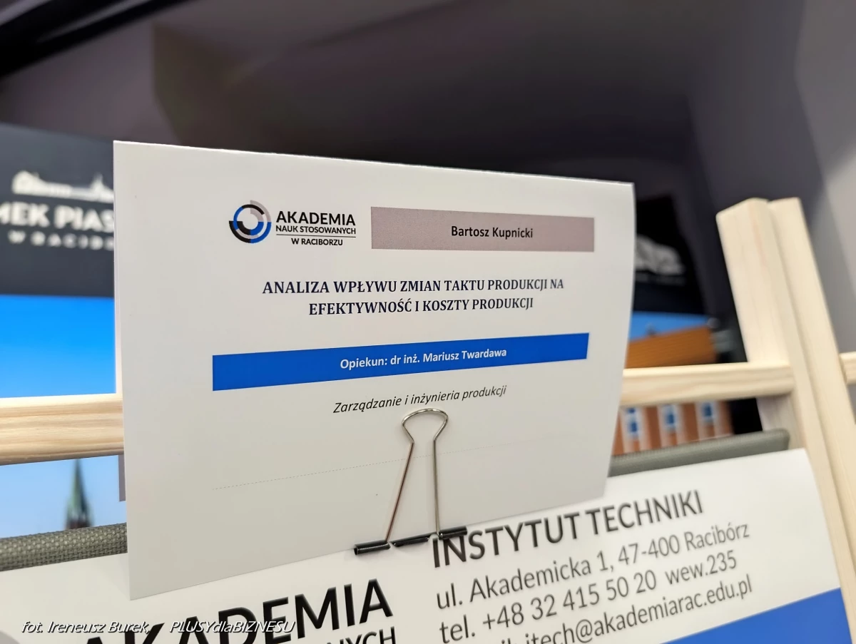 Studenci ANS w Raciborzu zaprezentowali innowacyjne projekty inżynierskie — 24
