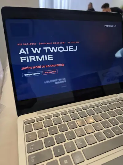 Przedsiębiorcy rozmawiali o AI i gospodarce Raciborza — 6