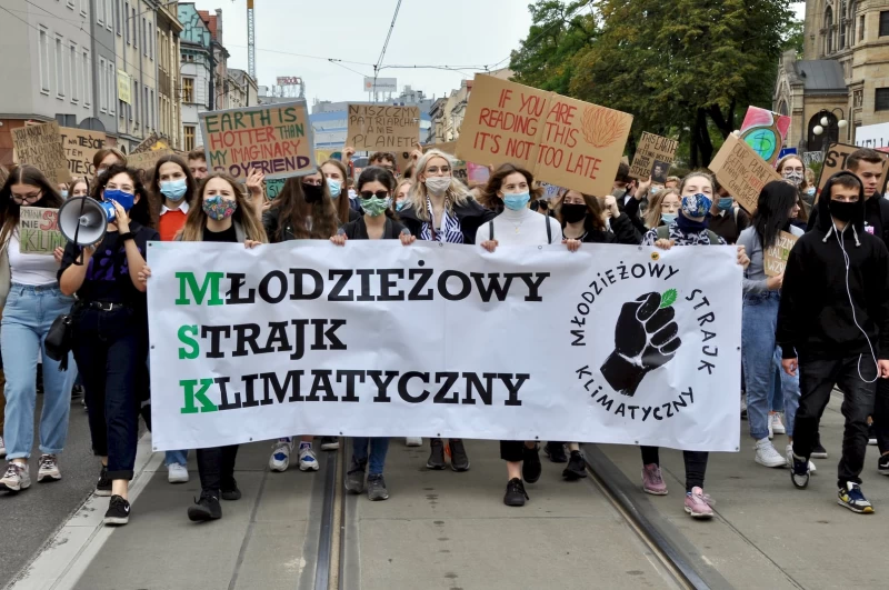 Młodzieżowy Strajk Klimatyczny walczy o sprawiedliwość klimatyczną