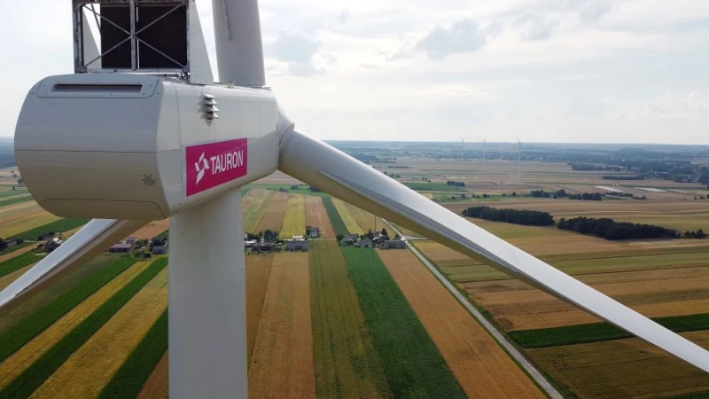 Budowa pierwszej farmy wiatrowej Taurona na Śląsku rozpoczęta