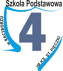 logo Szkoła Podstawowa nr 4 im. KS. Stefana Pieczki w Raciborzu