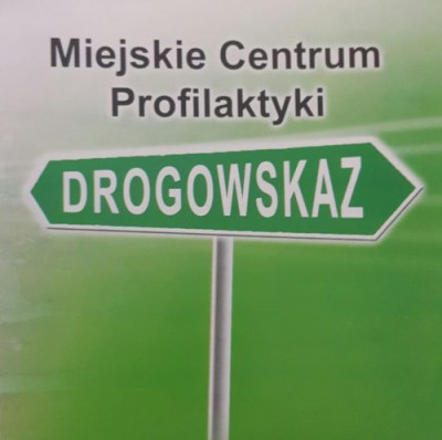 logo Miejskie Centrum Profilaktyki „Drogowskaz” w Raciborzu
