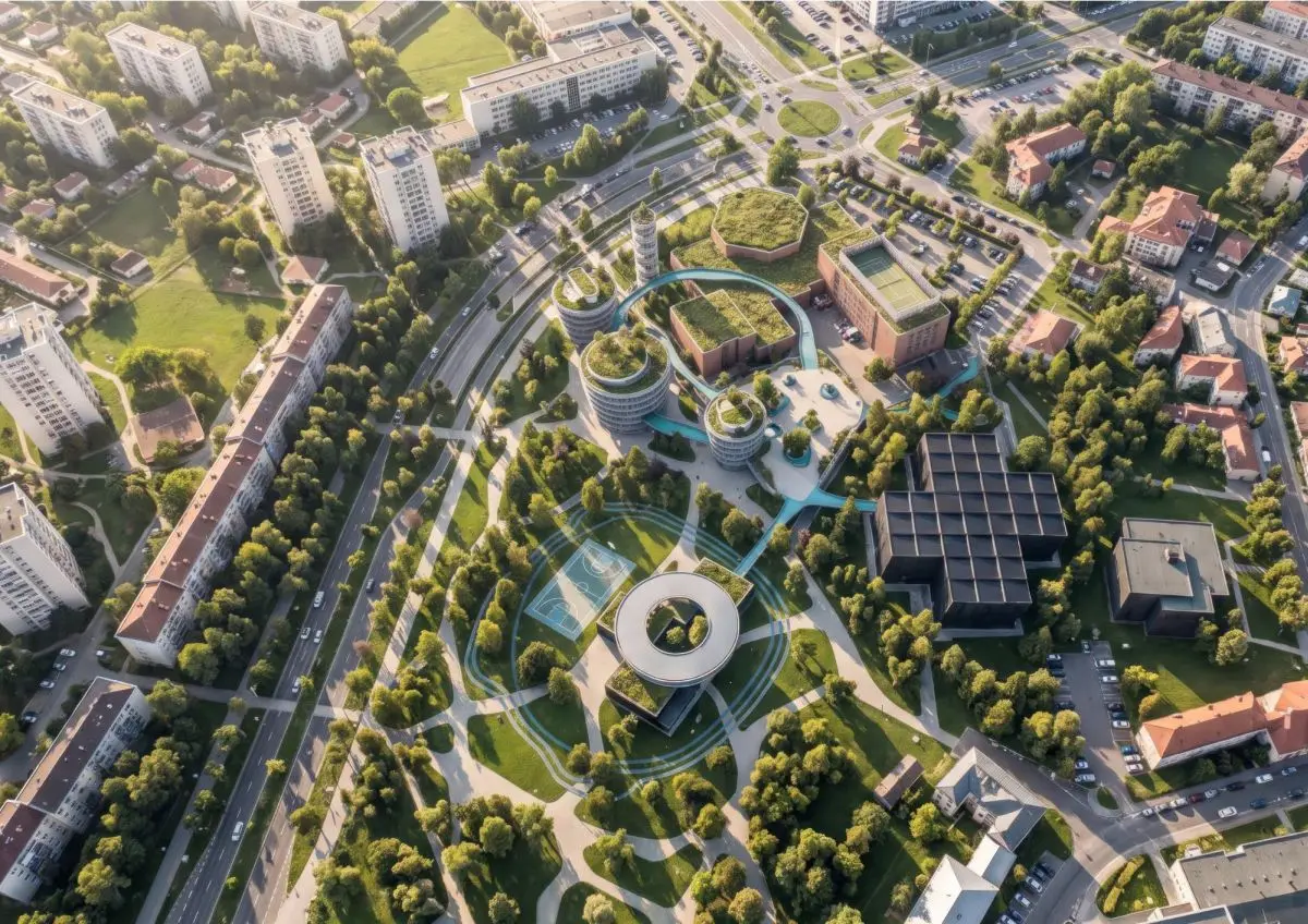 Nowe życie Placu Uniwersyteckiego w Karwinie. Będzie więcej zieleni i miejsc wypoczynku — 3