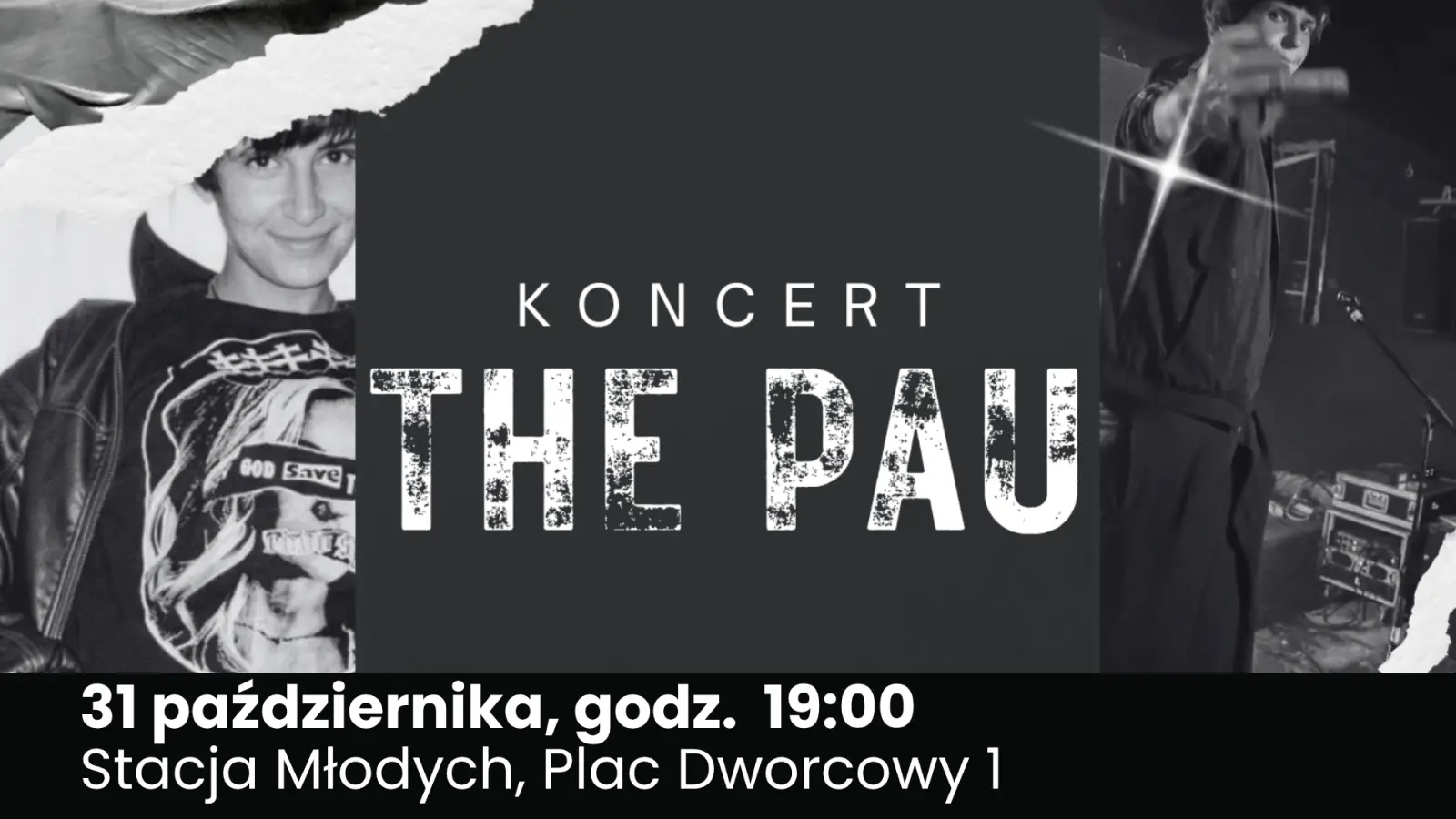 Koncert The Pau na Stacji Młodych w Raciborzu