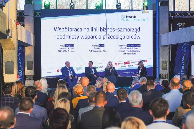 Konferencja Gospodarcza „W obliczu transformacji regionu” w Jastrzębiu-Zdroju