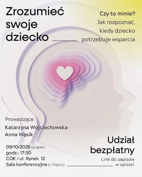 Bezpłatné setkání pro rodiče v Cieszynie: jak lépe rozumět dětem v různých etapách dospívání