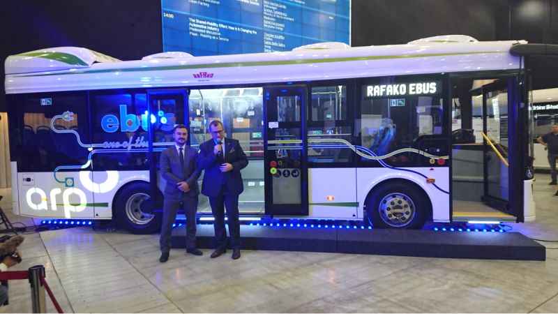 Rafako i ARP zaprezentowały prototyp ebusa w Katowicach